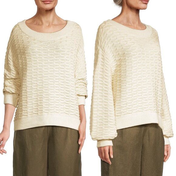 Sancia Navy Sonora Carina Textured Sweater - Picture 11 of 11